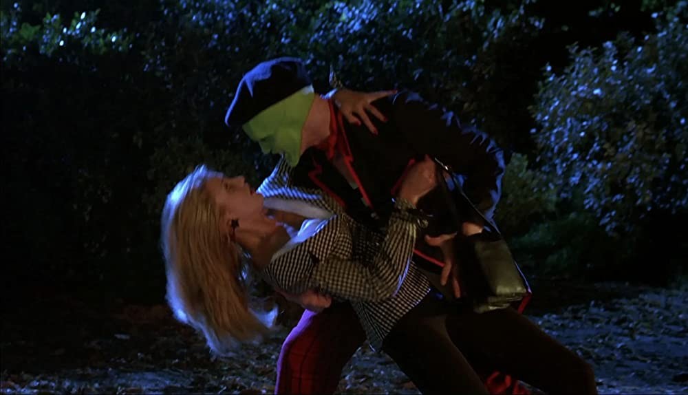 Cameron Diaz and Jim Carrey in a still from The Mask