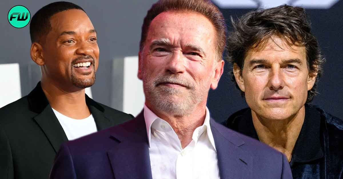 Arnold Schwarzenegger Will Smith and Tom Cruise