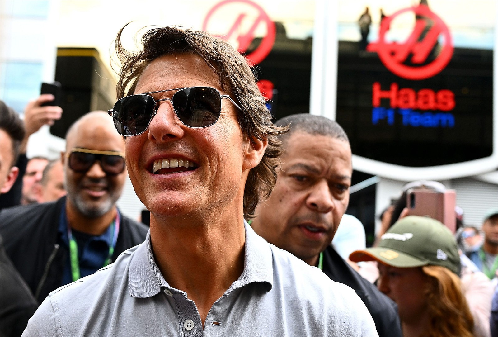 Tom Cruise at The British Grand Prix