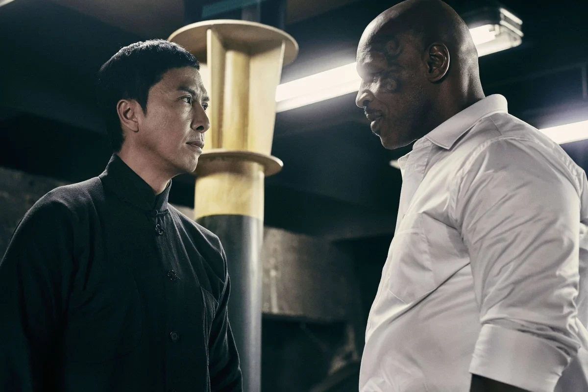 Donnie Yen and Mike Tyson in Ip Man 3