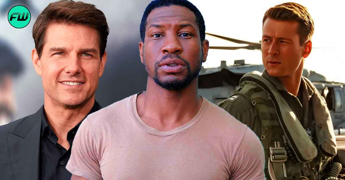 “He’s gonna leave us behind”: Jonathan Majors Starrer $21M Box-Office Bomb Nearly Lost Glen Powell Before Tom Cruise Stepped In to Save the Film