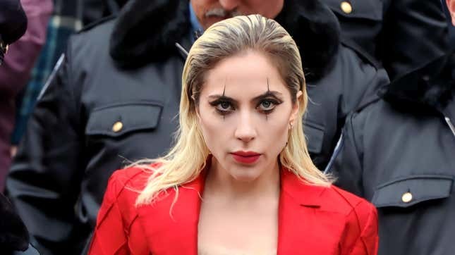 Lady Gaga from the sets of Joker: Folie à Deux