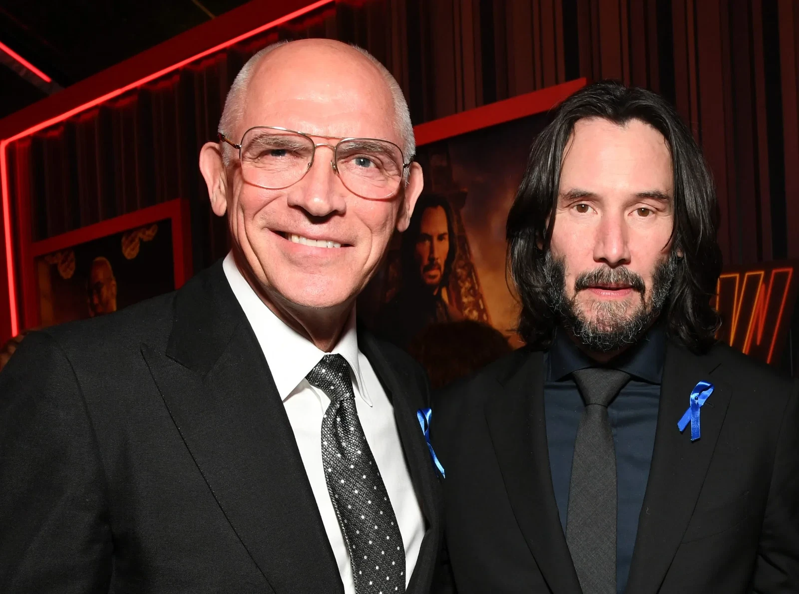 Joe Drake and Keanu Reeves