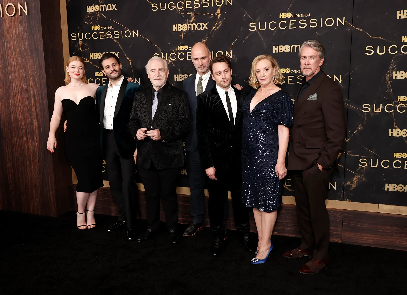 Brian Cox and the Succession team