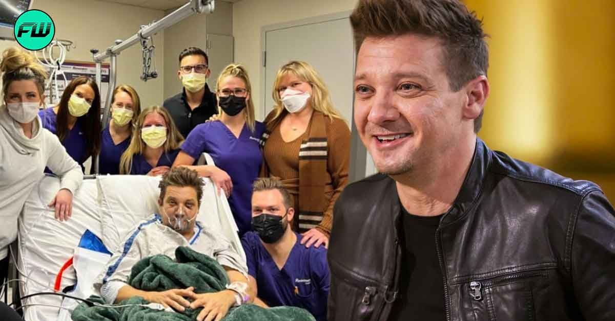 Jeremy Renner on the road to recovery
