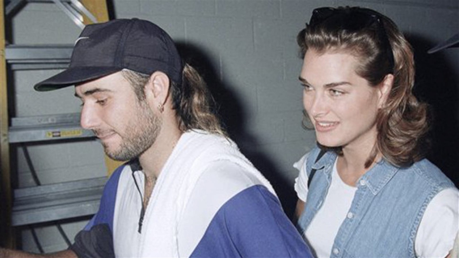 Andre Agassi and Brooke Shields