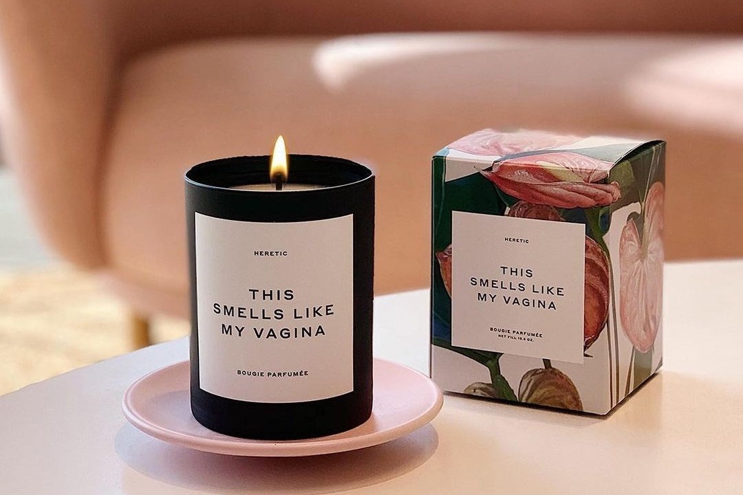 Vagina Scented Candle