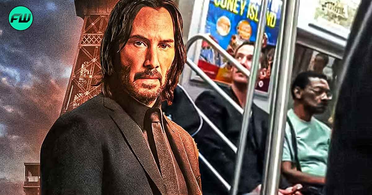 John Wick 4 Star Keanu Reeves' Subway Video Goes Ultra Viral: "Keanu once again proving he's the one"