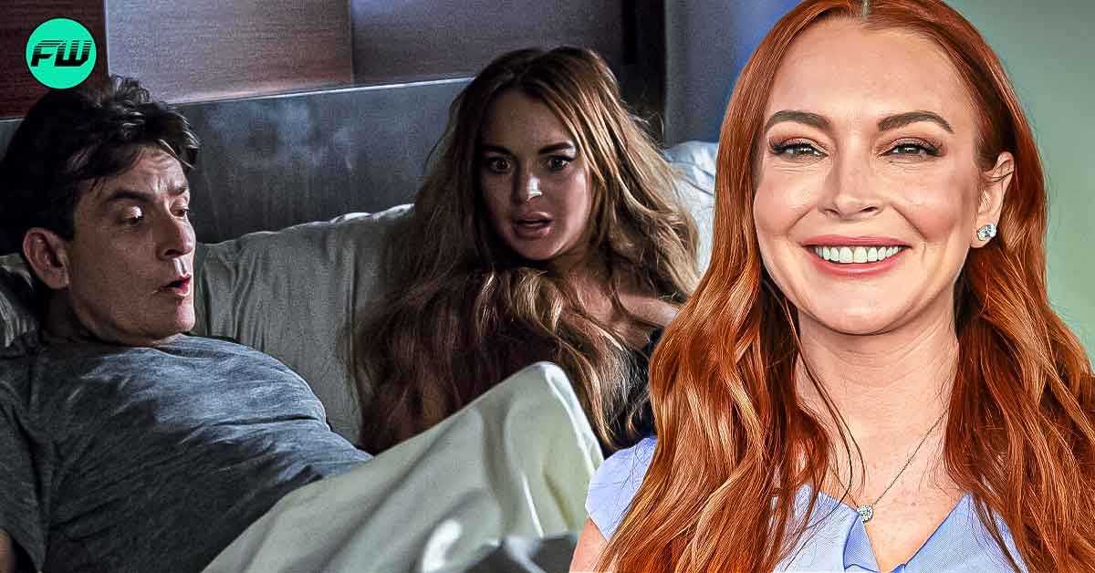 Lindsay Lohan Made Charlie Sheen Confirm He Had No Cold Sores Before Their Kissing Scene in Scary Movie 5