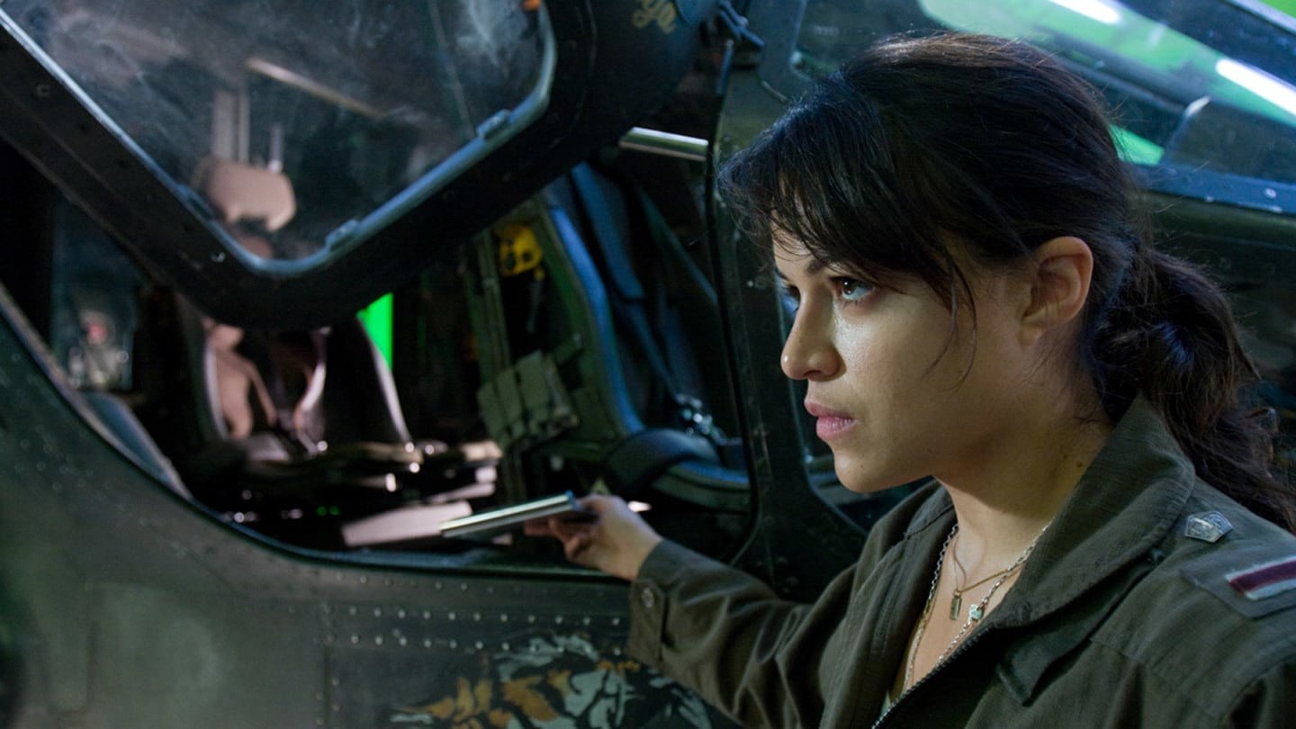 Michelle Rodriguez as Captain Trudy Chacon
