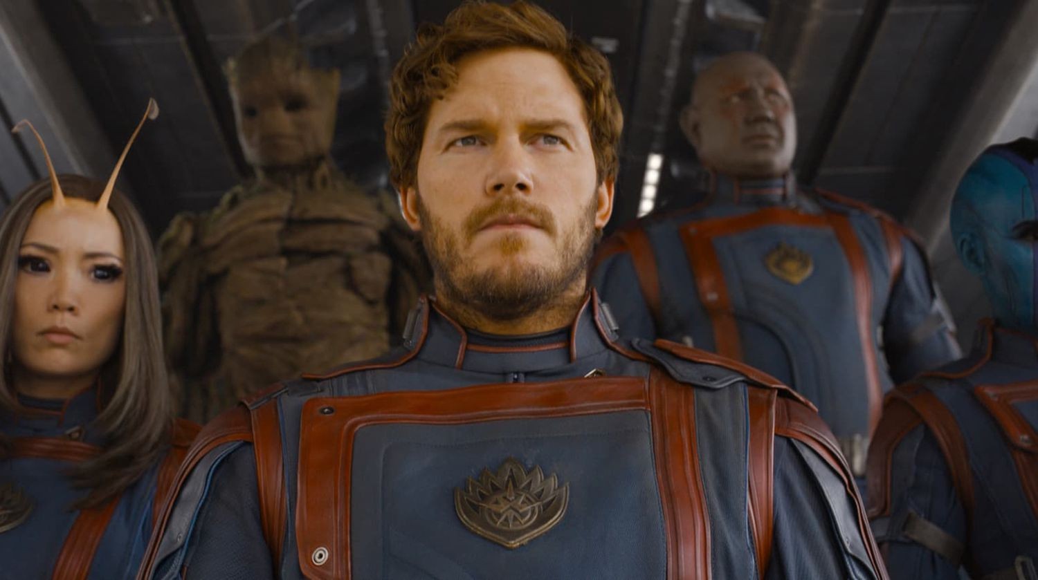 Chris Pratt in Guardians of the Galaxy vol. 3