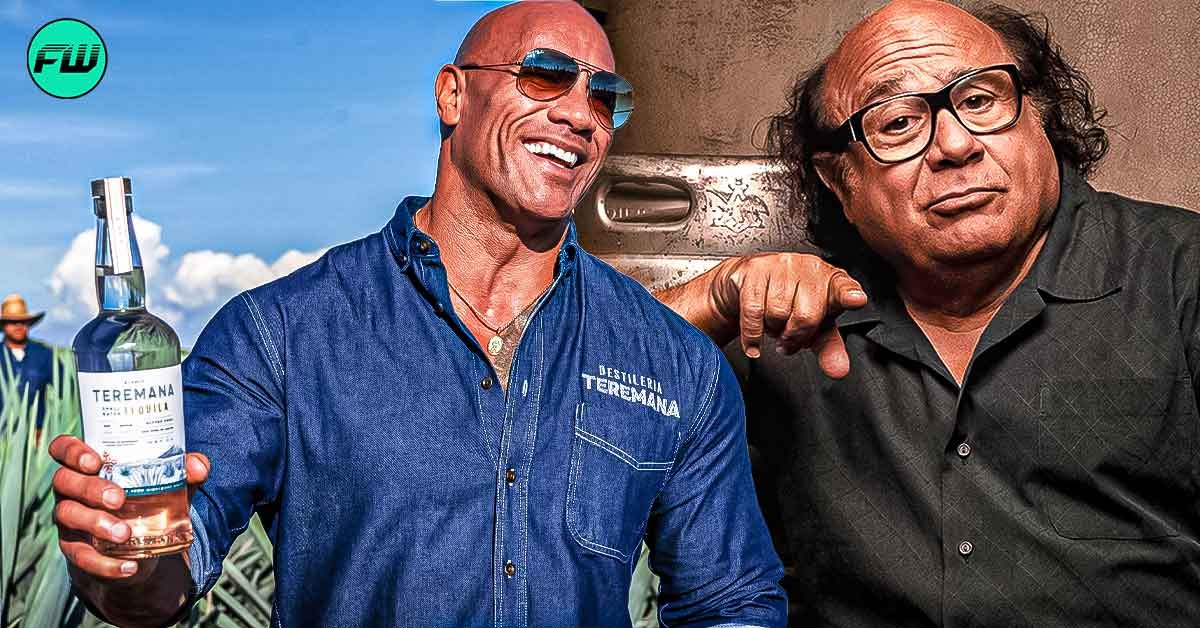 Dwayne Johnson Couldn't Help But Market Teremana Tequila While Crashing a Wedding With Jumanji Co-Star Danny DeVito