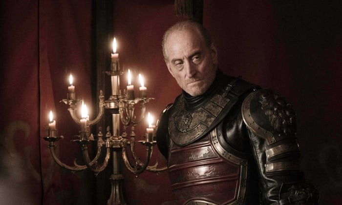 Charles dance as Tywin Lannister 