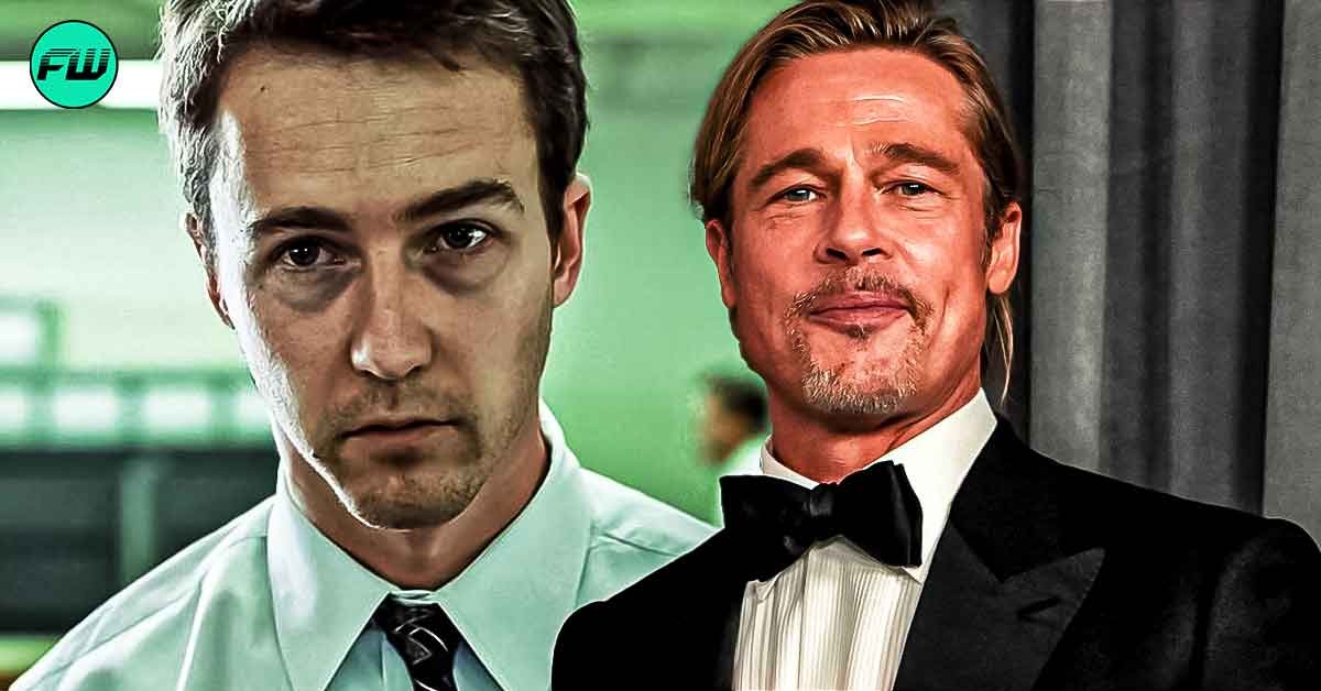 Brad Pitt and Edward Norton Got High Before the 'Fight Club