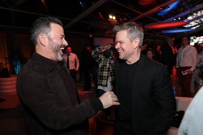 Jimmy Kimmel and Matt Damon