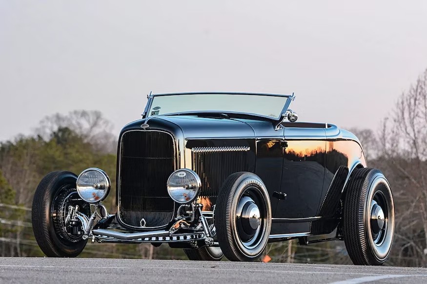 Sylvester Stallone owns a 1932 Ford "Deuce" Hi-Boy Hot Rod.