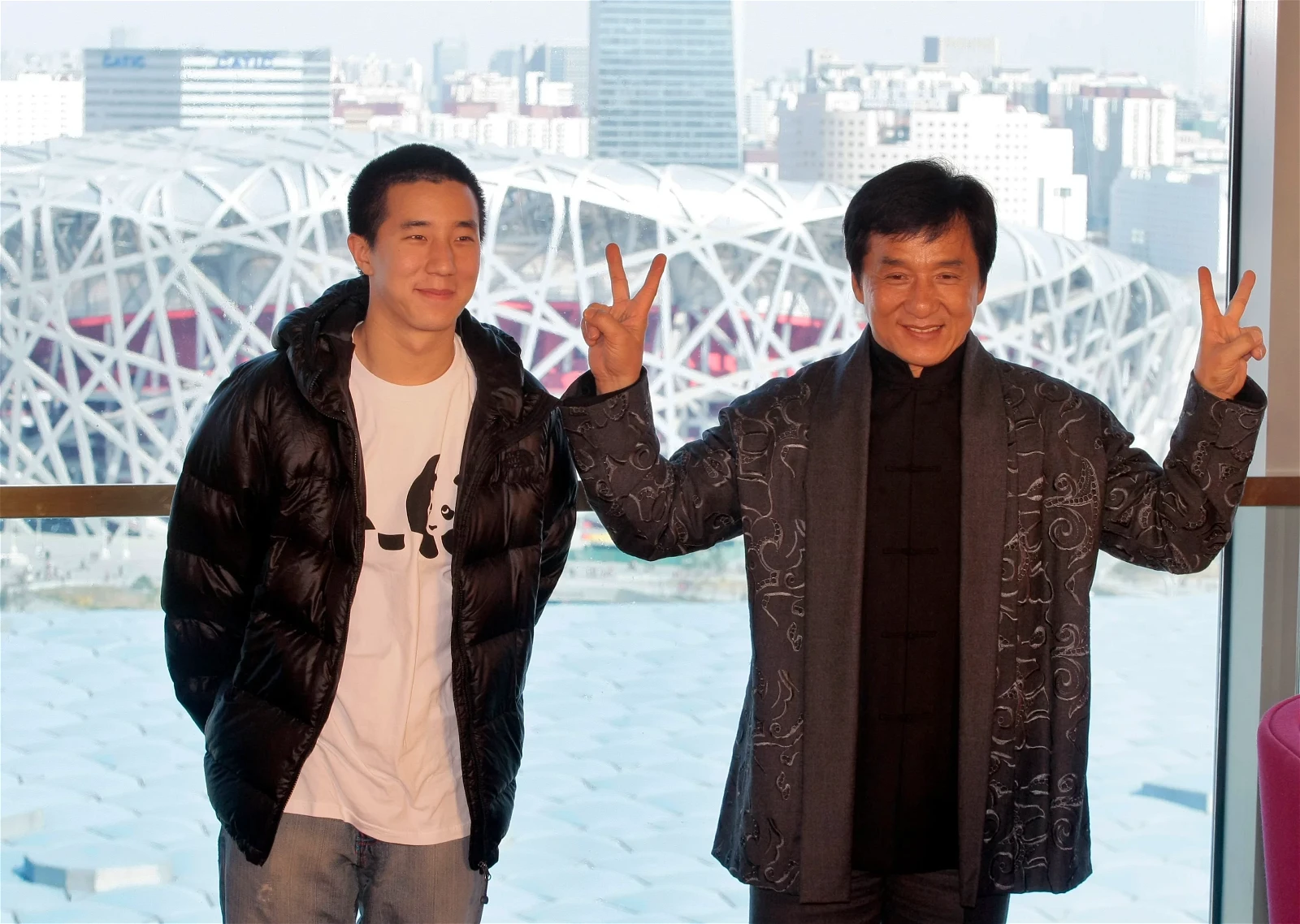 Jackie Chan and Jaycee Chan