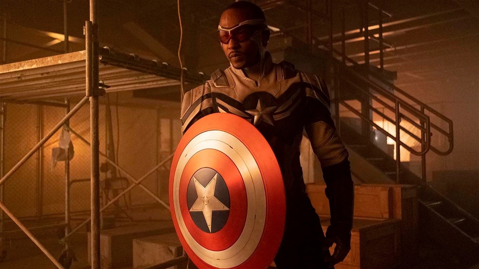 Anthony Mackie as the new Captain America in Captain America 4