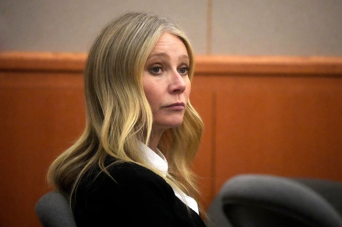 Gwyneth Paltrow in the courtroom