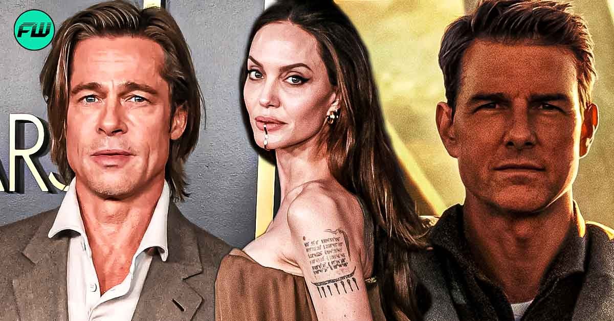 Angelina Jolie Took Brad Pitt’s Revenge by Stealing $293.5M Action Thriller from Tom Cruise After Top Gun 2 Star Made Ex-Husband Miserable