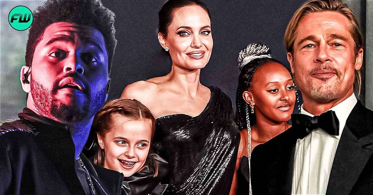 “She books a booty call with him whenever she has time”: Angelina Jolie Makes Kids Unhappy With Her Secret Affair With The Weeknd as Brad Pitt Moves on With New Girlfriend