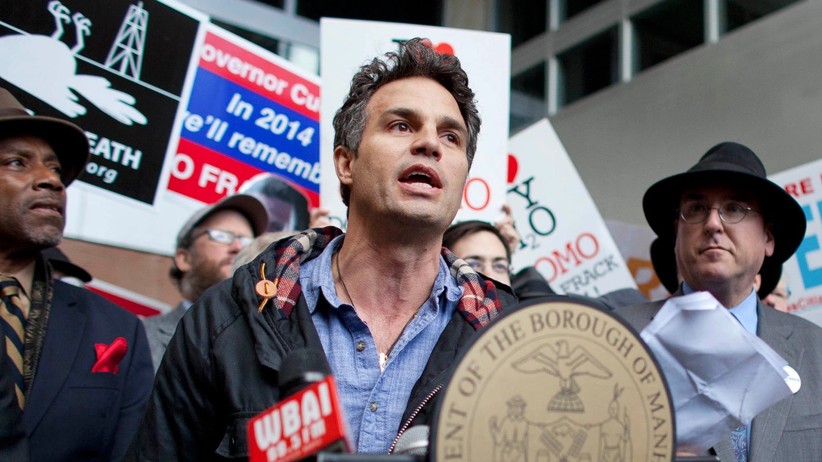 Mark Ruffalo stands up for the Indigenous people