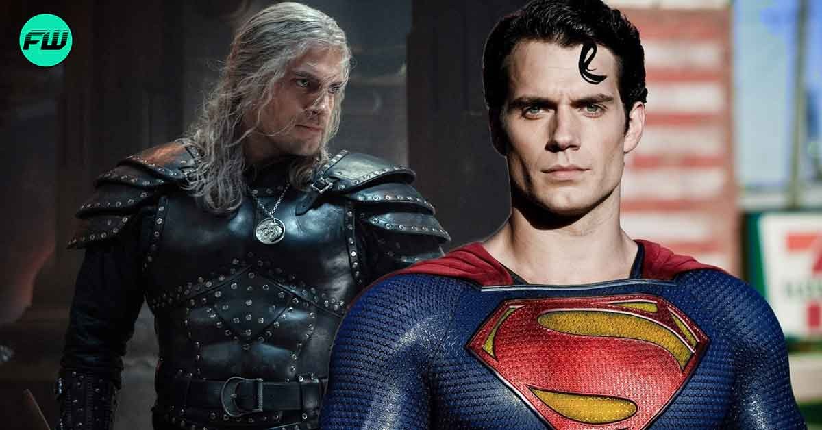 henry cavill in superman and the witcher