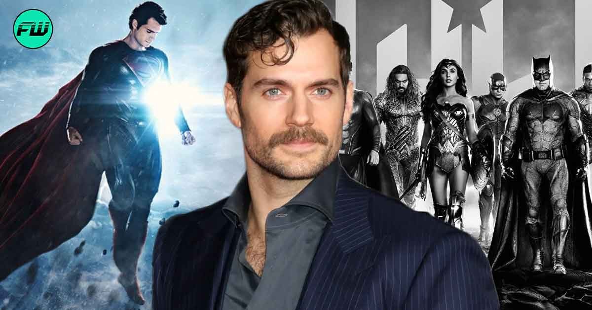 henry cavill as amn of steel and justice leauge