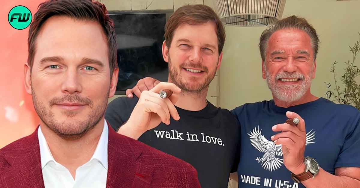 Despite Asthma, Chris Pratt Won't Stop Smoking With Father-in-law Arnie as "There's nothing manlier than Arnold Schwarzenegger smoking a cigar"