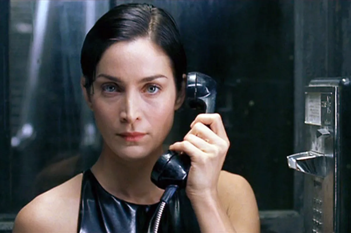 Carrie-Anne Moss in The Matrix