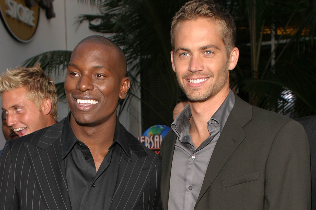 Tyrese Gibson and Paul Walker 