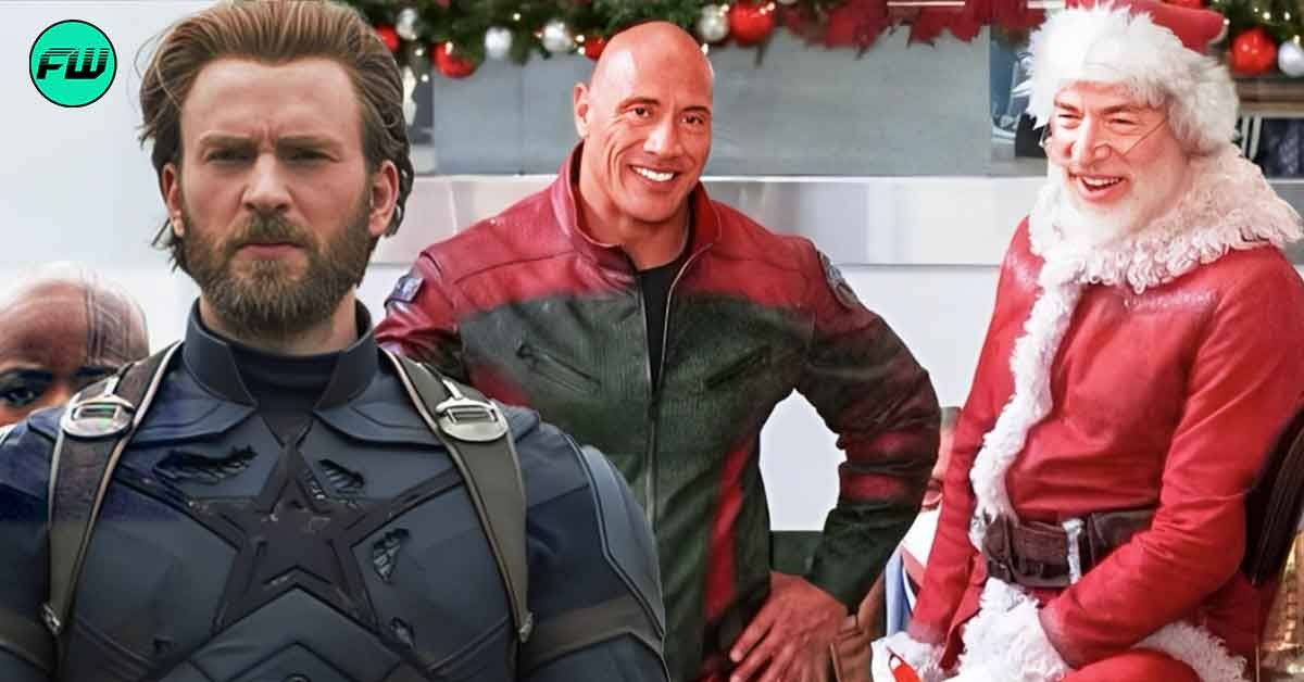 "I can't say no to this. I just can't": Captain America Star Chris Evans Couldn't Refuse Dwayne Johnson's Offer For a Christmas Movie