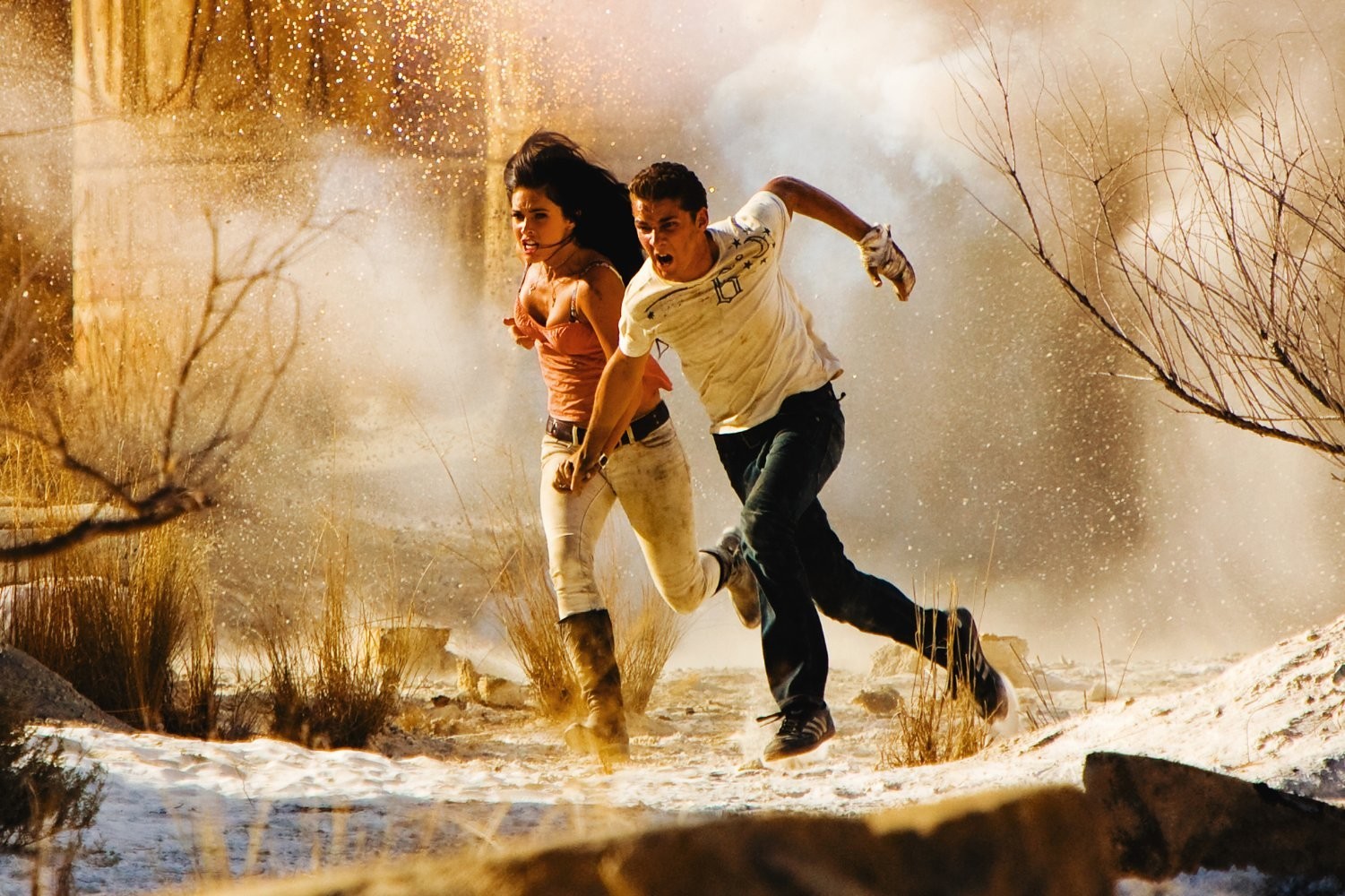 Megan Fox and Shia LaBeouf in Transformers
