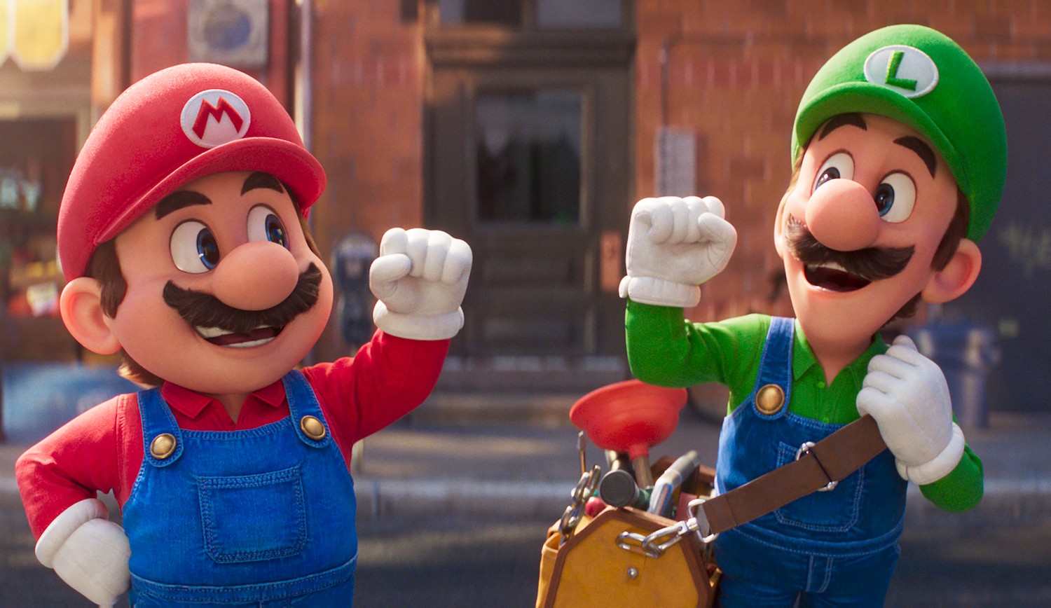Chris Pratt voices Mario in the Super Mario Bros. movie.
