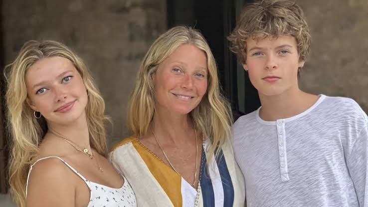 Gwyneth Paltrow and her children 