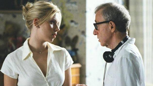 Scarlett Johansson and Woody Allen