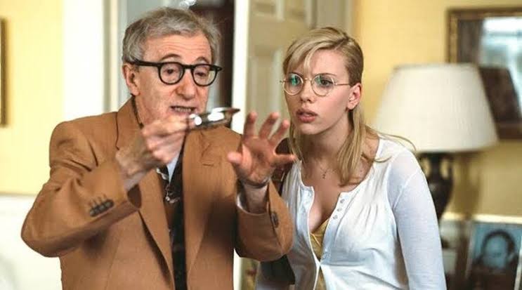 Scarlett Johansson and Woody Allen