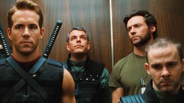 Ryan Reynolds and Hugh Jackman in X-Men Origins: Wolverine