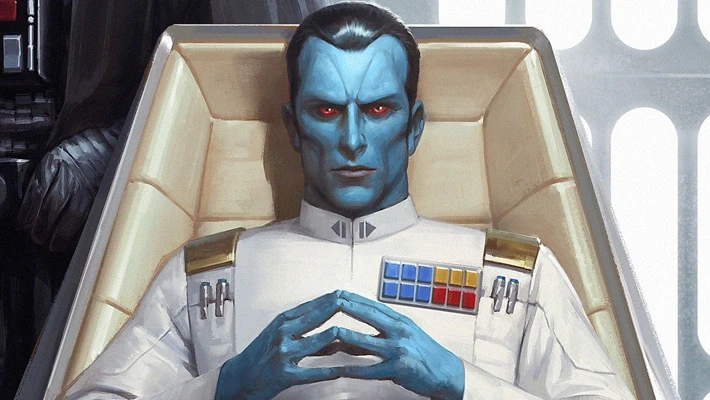 Grand Admiral Thrawn from Star Wars: Rebels 