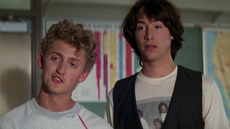Keanu Reeves in Bill & Ted's Excellent Adventure