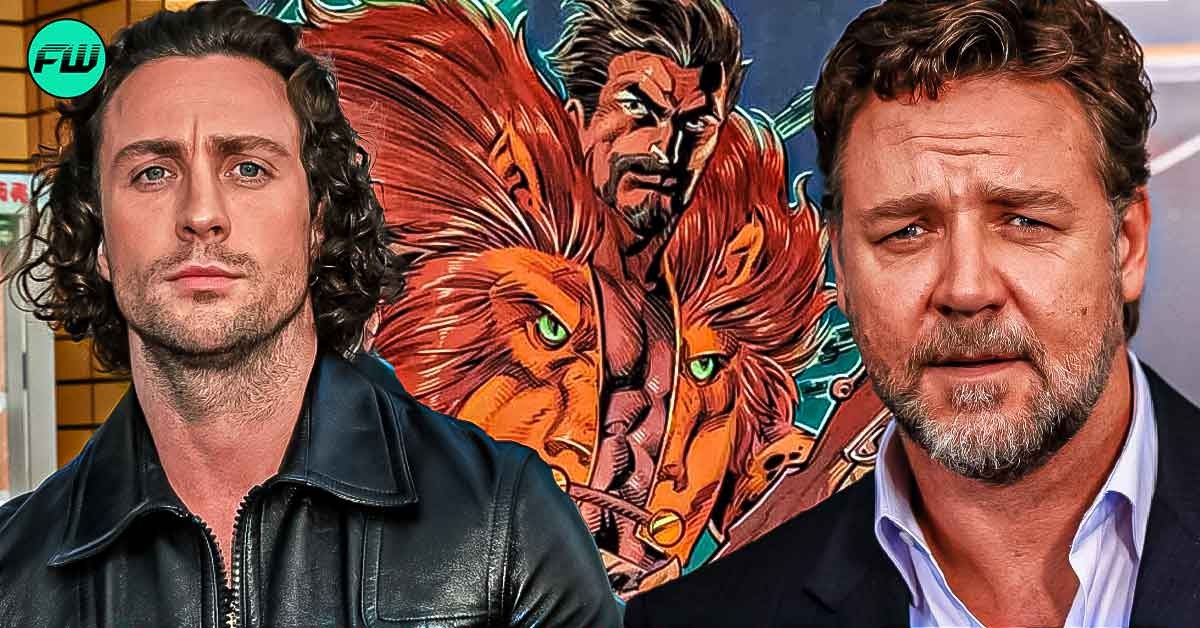 Russell Crowe Teases Kraven the Hunter Spider-Man Spin-off With James Bond Candidate Aaron Taylor-Johnson Will Be ‘Unexpectedly Dark’ Unlike MCU Movies