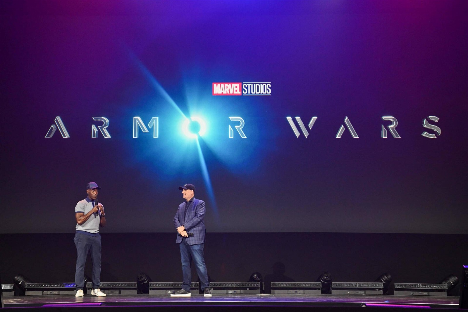 Armor Wars announcement with Don Cheadle and Kevin Feige