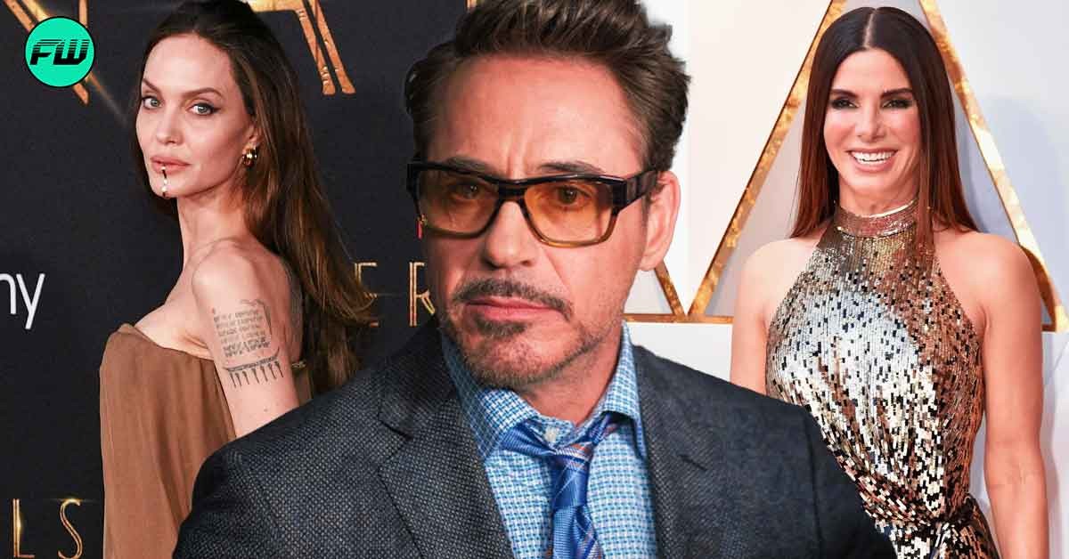 Angelina Jolie Axed ‘Controlling’ Manager for Making Her Refuse Potential Oscar Winning Role With Robert Downey Jr. in $732M Movie That Went to Sandra Bullock