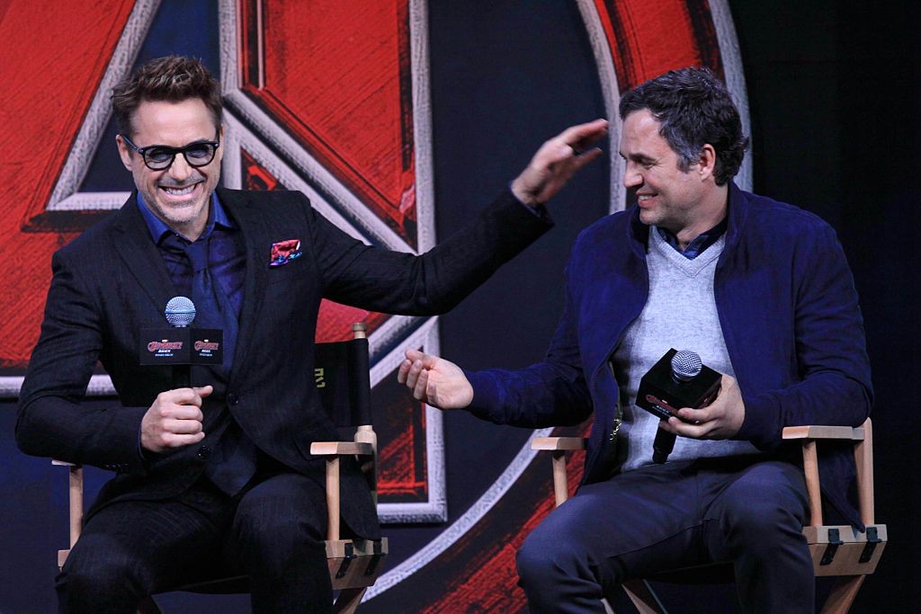 Robert Downey Jr. and Mark Ruffalo 