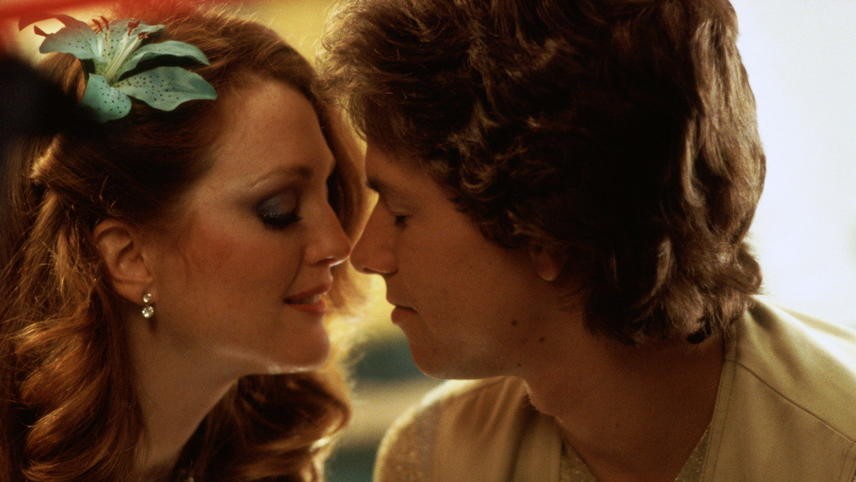 Heather Graham and Mark Wahlberg in a still from Boogie Nights
