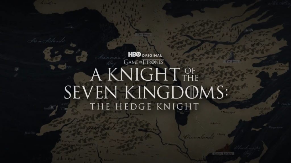 The first poster for A Knight of the Seven Kingdoms: The Hedge Knight.