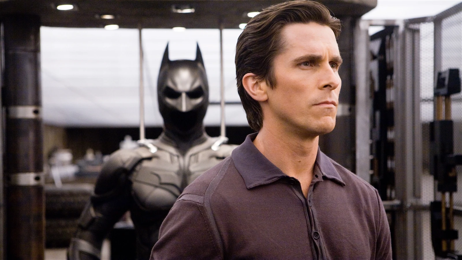 Christian Bale in a still from The Dark Knight
