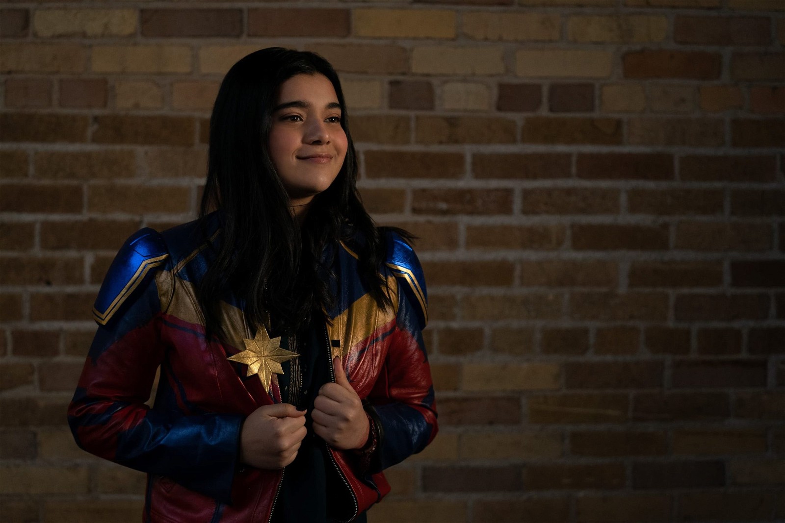 Iman Vellani in and as Ms. Marvel