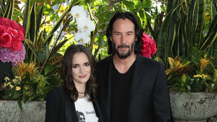 Winona Ryder and Keanu Reeves