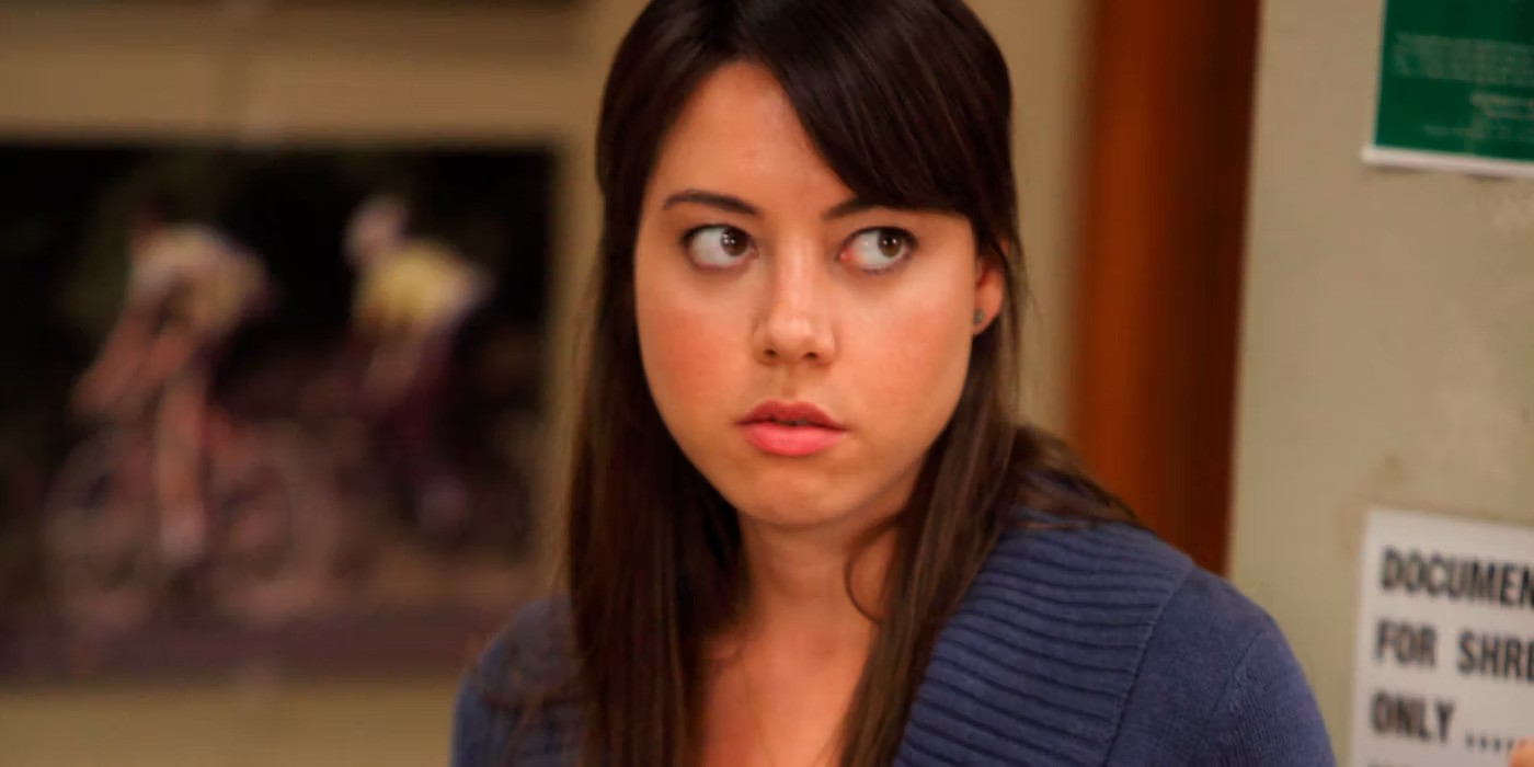 Aubrey Plaza in Parks and Rec